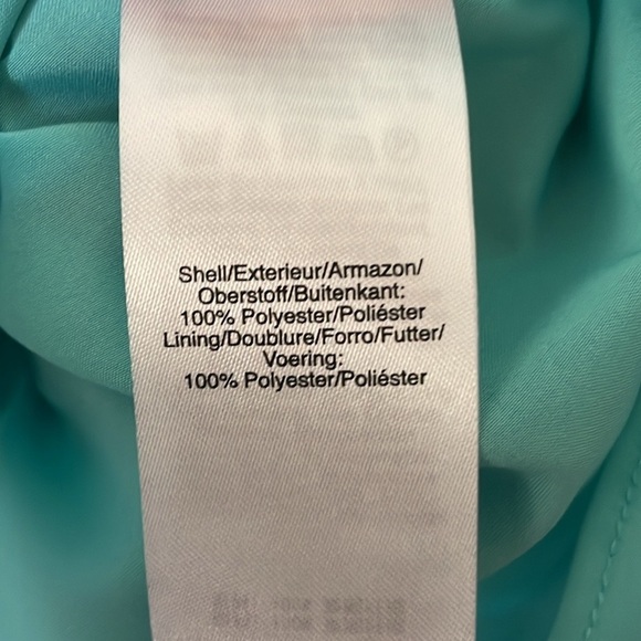 Donna Karan New York tie dye faux wrap asymmetrical dress sz 8 - Picture 5 of 8